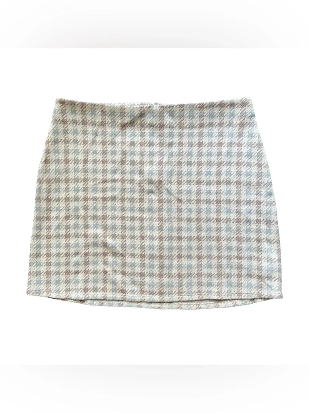 Reformation Suzie Mini Skirt Houndstooth Schoolgirl Size 10